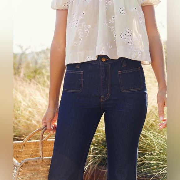 Christy Dawn Denim - Christy Dawn The Lula Jean
Denim Front pocket pants, excellent condition